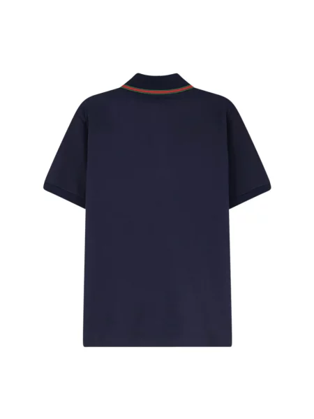 Koszulka polo Gucci niebieska