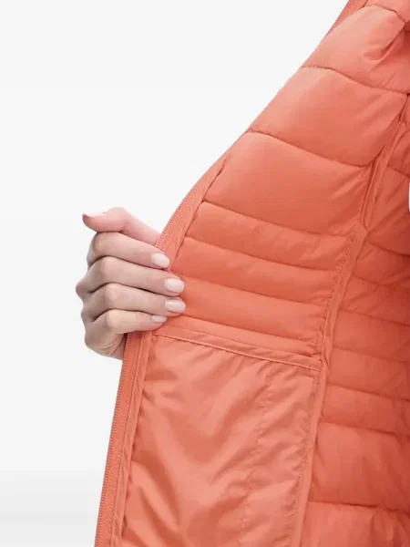 Geacă Ea7 Emporio Armani cu imagine portocaliu