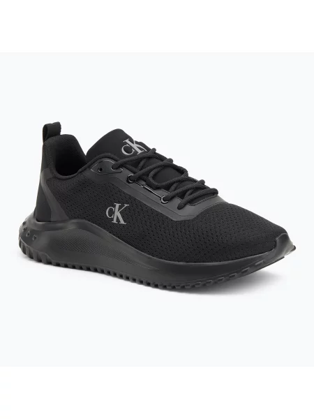 Pánske topánky Calvin Klein Hike Runner Mix Mesh Triple Black čierna
