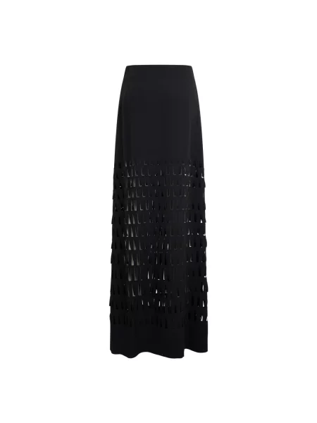 Długa spódnica maxi Alberta Ferretti czarna