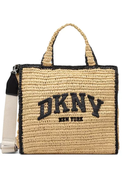 Geantă shopper Dkny cu autograf