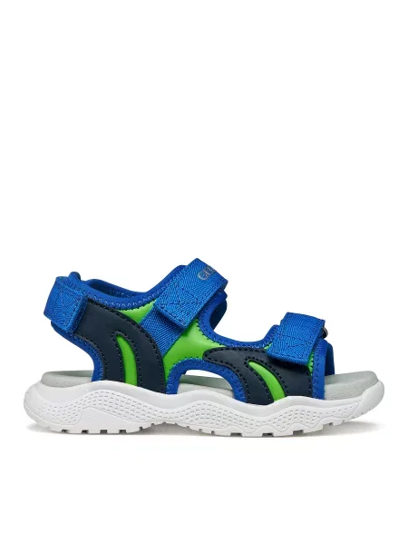 Basutės Geox J Sandal Splush Boy M mėlyna