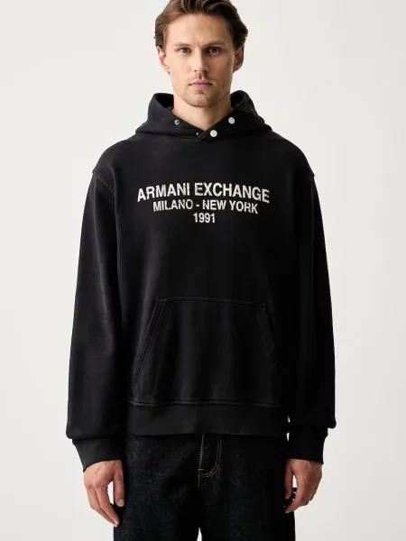 Armani Exchange hanorac cu glugă pentru bărbați din