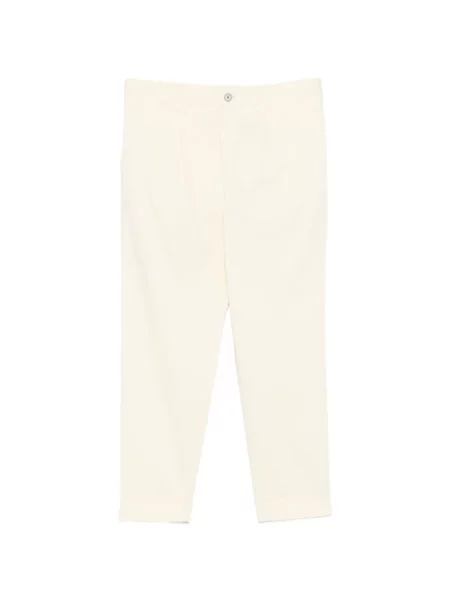 Pantaloni Incotex plisate galben