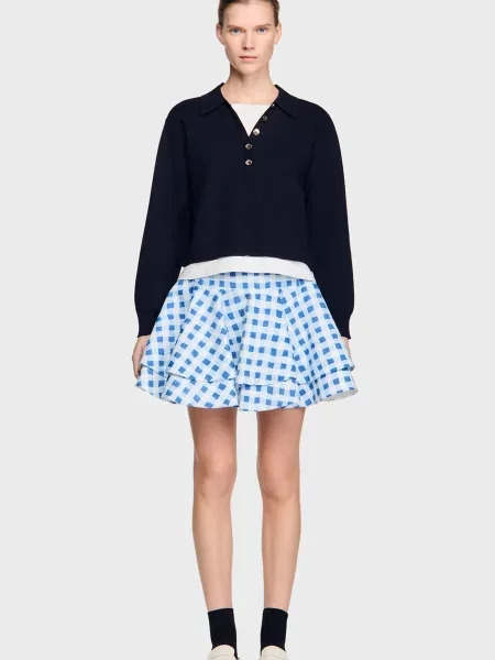 Светр Sandro синій