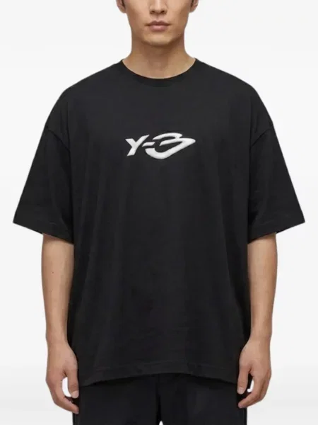 Tricou Y-3 cu imagine negru