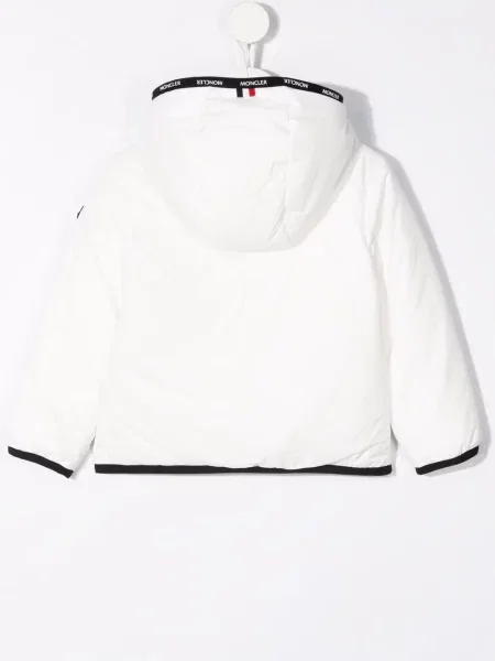 Kurtka dziecięca Moncler Enfant biała