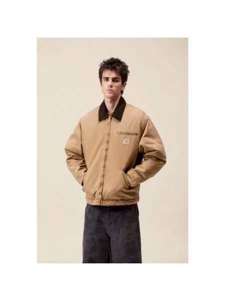Kurtka Carhartt Wip brązowa