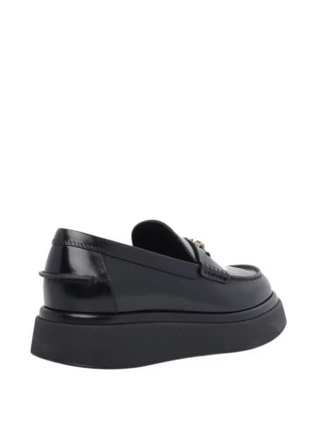 Лоуфъри Tod's на платформе с автограф черно