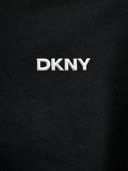 Однотонный свитер Dkny с капюшоном черный