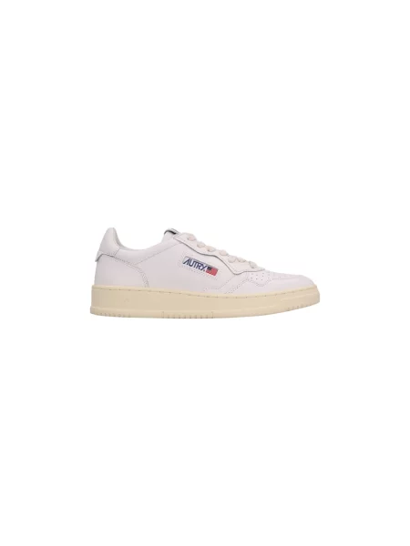 Sneakers Autry Medalist Low Man Leat/ Leat Wht/ Wht EUR 41 białe
