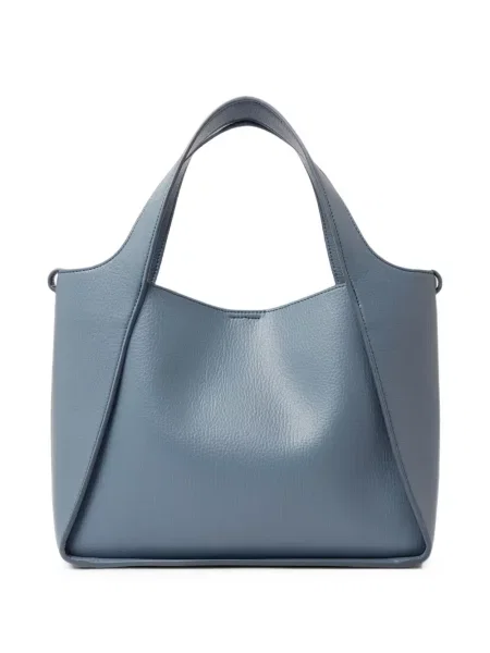 Shopper kabelka Stella Mccartney s autogramem modrá
