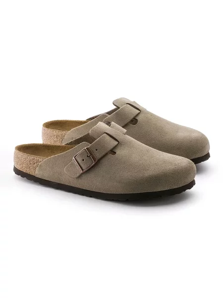 Trampki Birkenstock Boston SFB VL Taupe EUR 40 beżowe