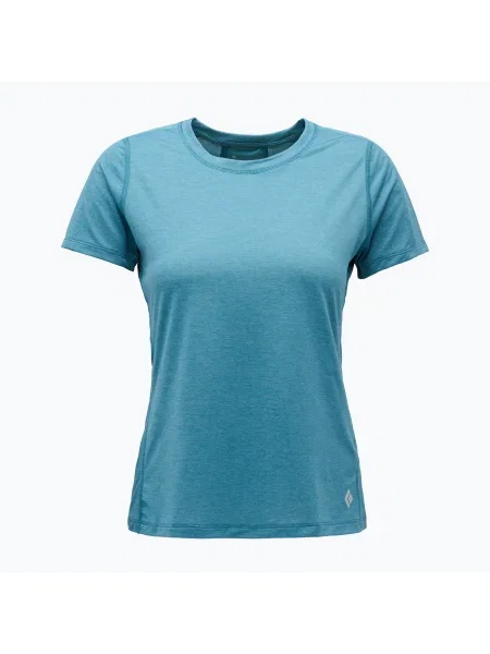 Női Black Diamond Lightwire SS Tech Tee creek kék póló. Méret: S fekete
