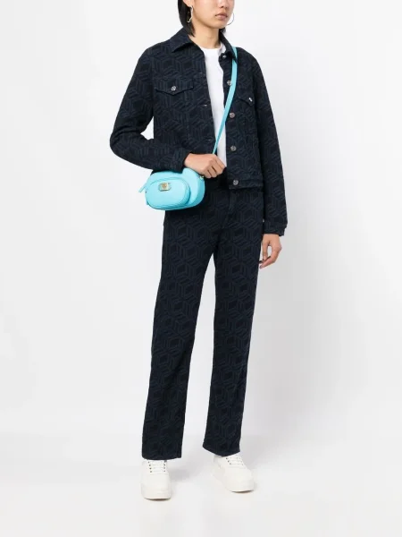 Geanta crossbody Mcm albastru