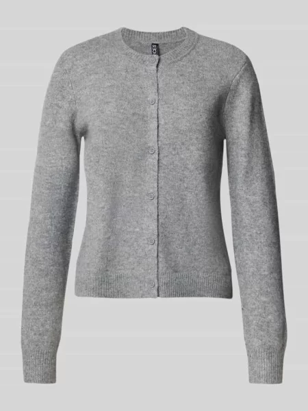 Kurtka z dzianiny o kroju regular fit z dodatkiem wełny model ‘MALOU’ Pieces