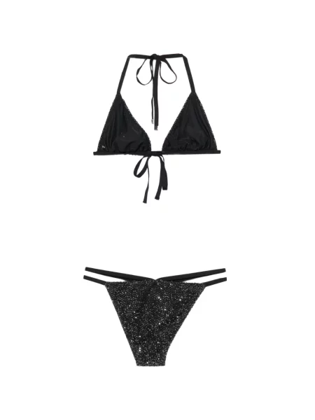 Bikini Circus Hotel cu paiete negru