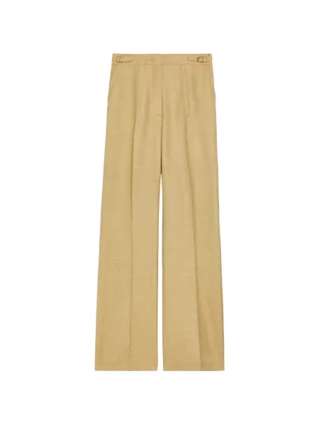 Pantaloni Gabriela Hearst cu cataramă