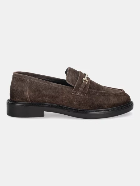 Замшевые мокасины Steve Madden коричневые