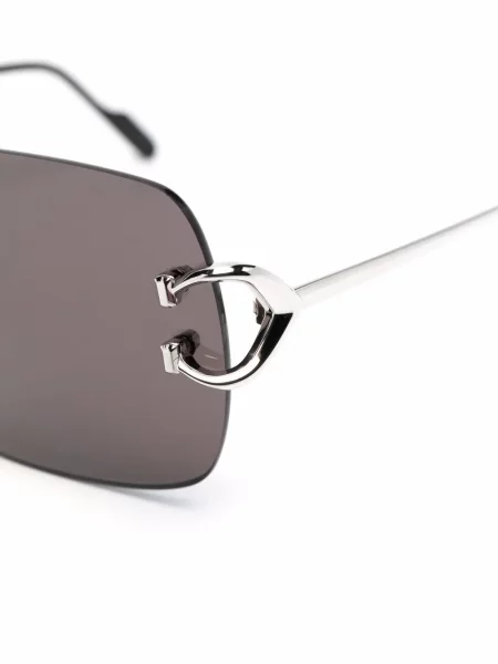 Sluneční brýle Cartier Eyewear stříbrné