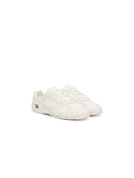 Sneakersy Tommy Jeans Archive Lite Leather Krémová