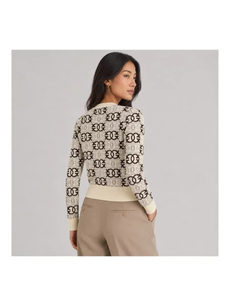 Pulover Pinko alb