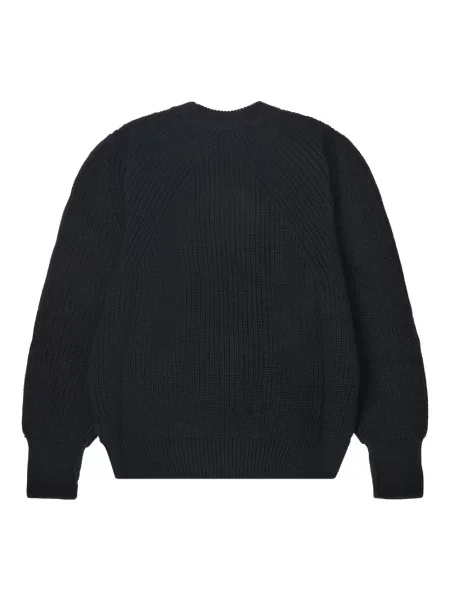 Dzianinowy sweter Comme Des Garcons czarny