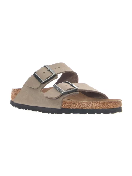 Klapki Birkenstock beżowe