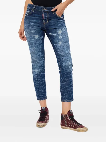 Top Dsquared2 s vezom plava