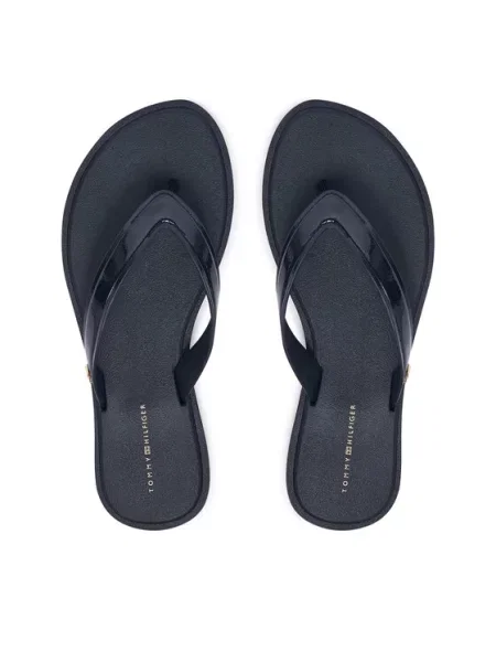 Tommy Hilfiger Japonki Th Scandi Shiny Summer Sandal granatowy
