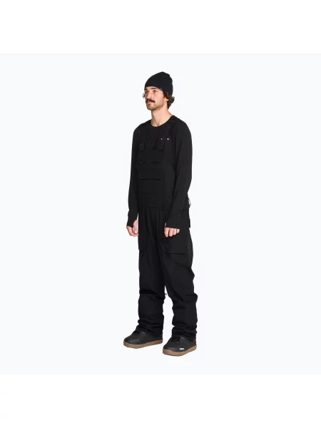 Pantaloni de snowboard pentru bărbați Volcom Roan Bib Overall black negru