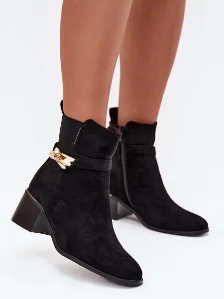 Pantofi cu toc Boto negru