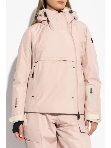 Αδιάβροχος μπουφάν σκι Moncler Grenoble ροζ