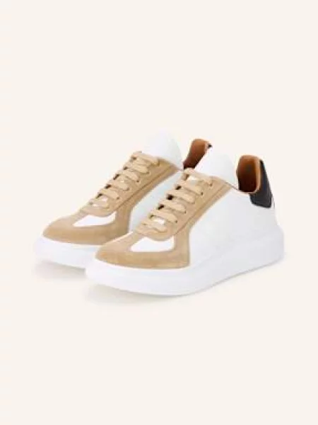Mcqueen Sneakersy bílá/ béžová/ černá bílé