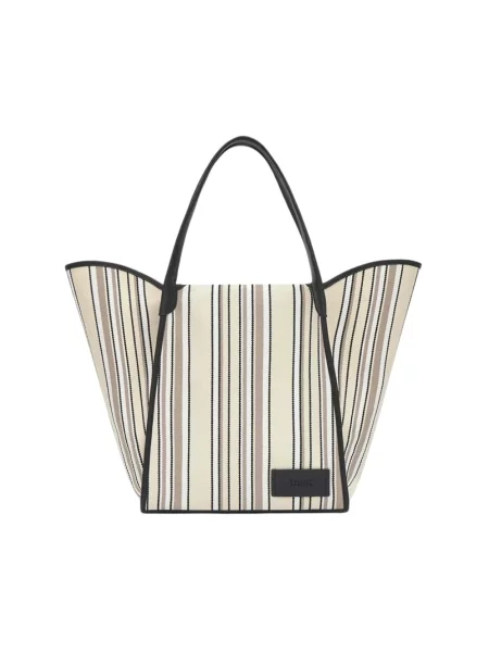 Tous torebka shopper beżowa