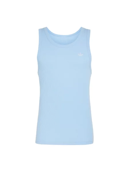 ADIDAS ORIGINALS Majica Trefoil Essentials nebesko plava