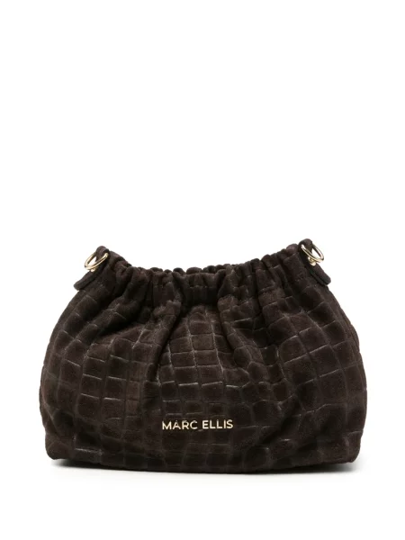 Clutch Marc Ellis καφέ