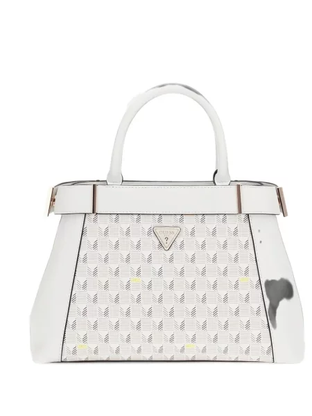 Geantă shopper Guess alb