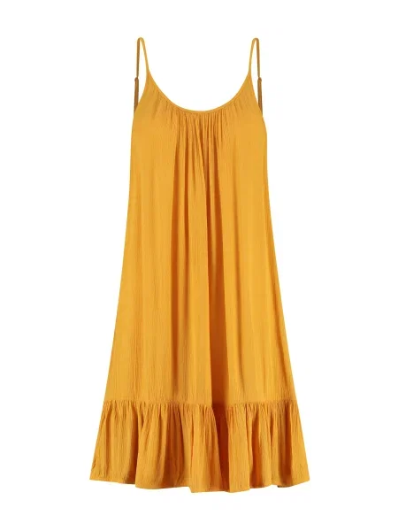 Shiwi Rochie de plaja Ibiza muștar galben