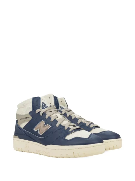 Кожени маратонки New Balance 550 сиво
