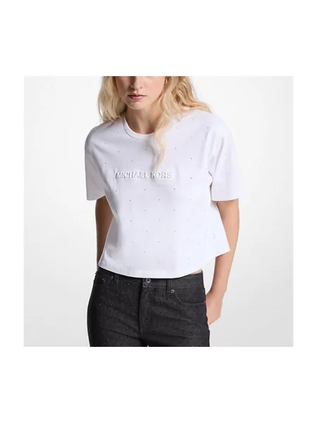 Tricou Michael Michael Kors alb
