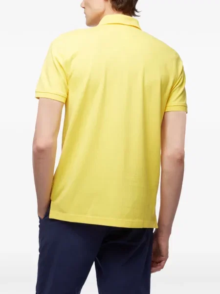 Polo Brooks Brothers cu broderie galben