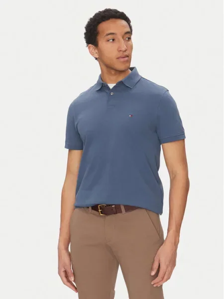 Tommy Hilfiger Polo marškinėliai Regular Fit mėlyna