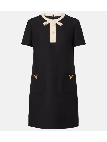 Rochie Valentino din crep negru