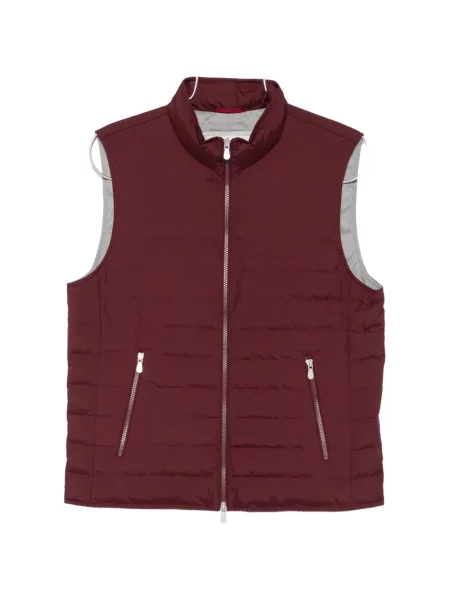 Vestă Brunello Cucinelli roșu
