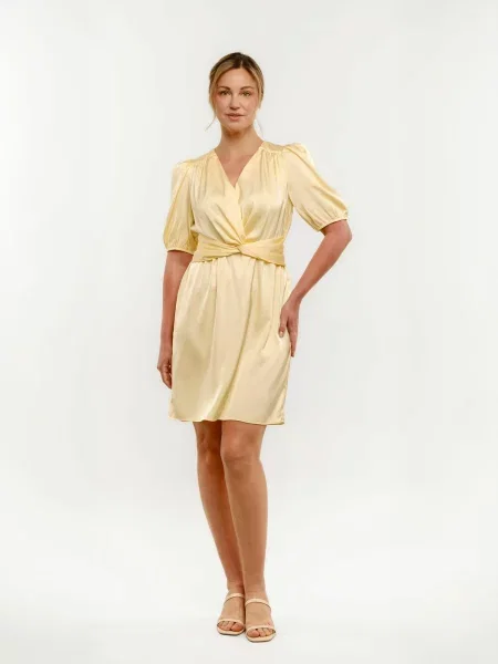 Liberte Essentiel Rochie TIKI galben