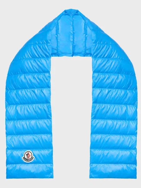 Шарф Moncler блакитний