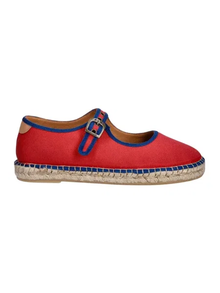 Espadryle Fly London czerwone