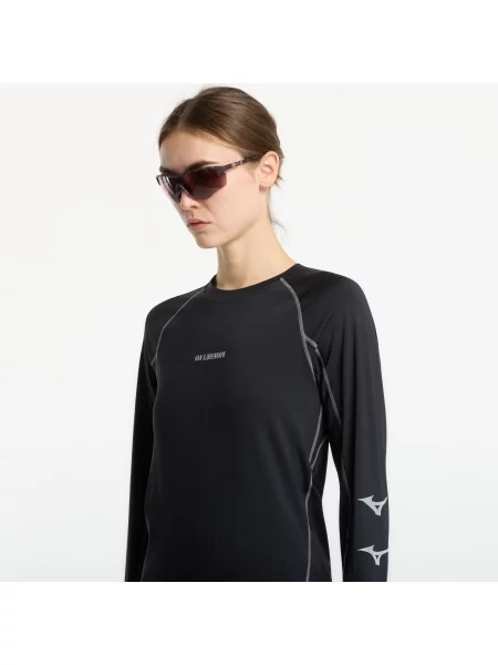 Тениска Mizuno x Han Kjøbenhavn Long Sleeve Black L черно
