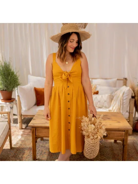 Rochie maxi Céleste lungă